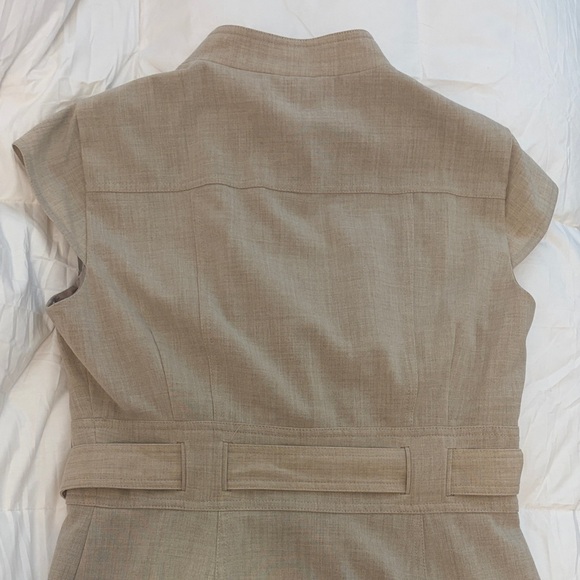 Calvin Klein Beige Midi Dress - Picture 5 of 5